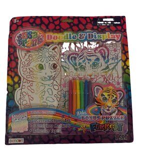 Lisa Frank Art Set Doodle Display Markers Sasha & Shanti Bendon Forrest